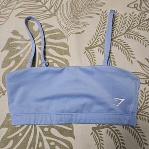 Gymshark Light Blue Bralette Top